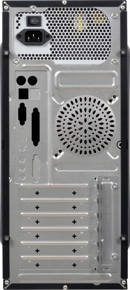 Carcasa SPACER New Mercury, Mid Tower, Black — miniatură