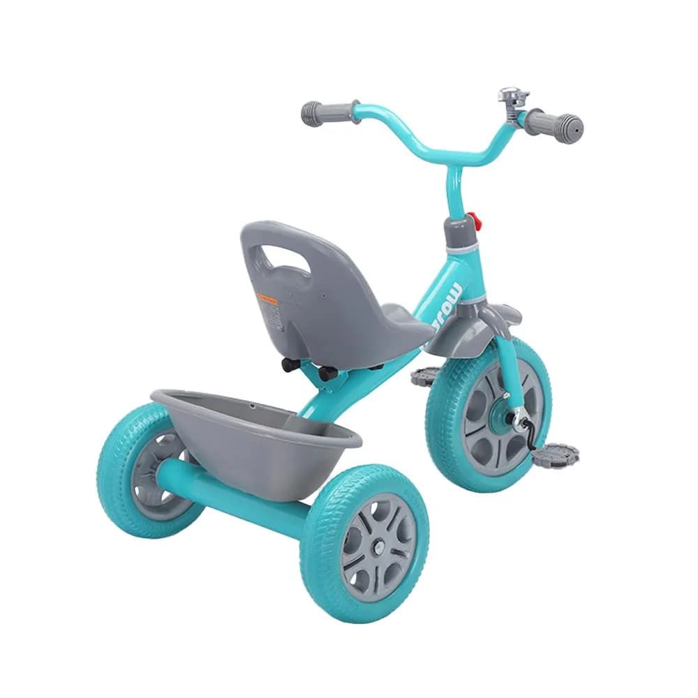 Tricicleta cu pedale verde/turcoaz, U-Grow — miniatură