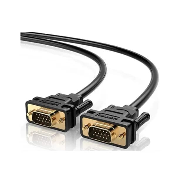 CABLU video Ugreen, #VG101" VGA (T) la VGA (T), 3m, ecranat, negru, #11631" - 6957303876310 — miniatură