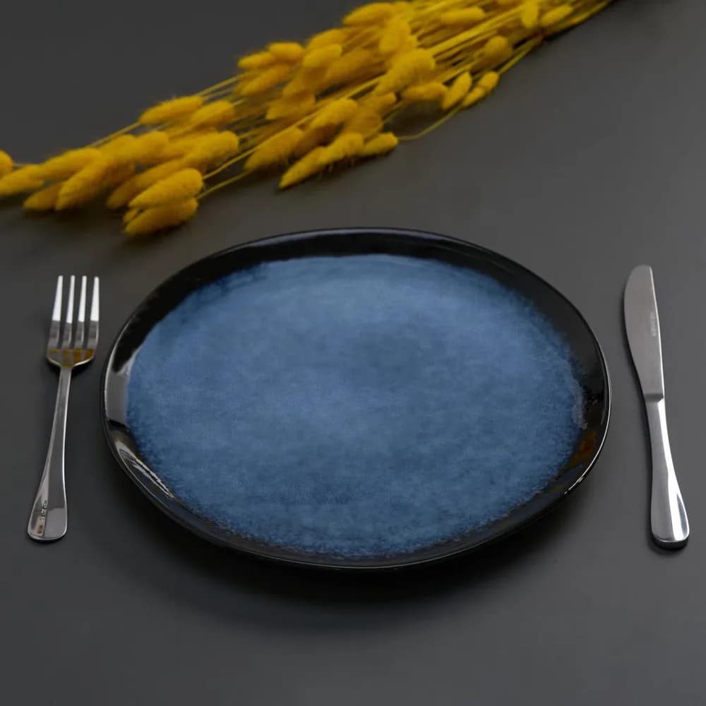 SET 4 FARFURI INTINSE CERAMICA 28 CM, SERENITY, ART OF DINING BY HEINNER — miniatură
