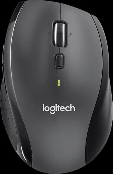 MOUSE LOGITECH, "M705 Marathon", PC sau NB, wireless, 2.4GHz, optic, 1000 dpi, butoane/scroll 6/1, Unifying Receiver, negru, "910-001949"