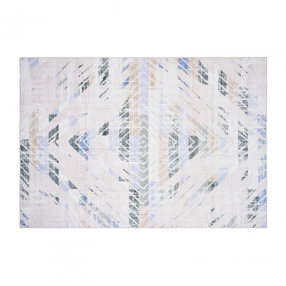 Covor printat, MABO 160x230 cm, lavabil cu spate antialunecare, inaltime fir 3mm