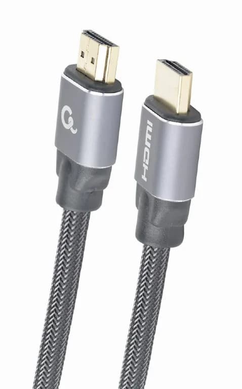 CABLU video GEMBIRD, HDMI (T) la HDMI (T), 7.5m, premium, conectori auriti, rezolutie maxima 4K (3840 x 2160) la 60 Hz, negru, "CCBP-HDMI-7.5M"