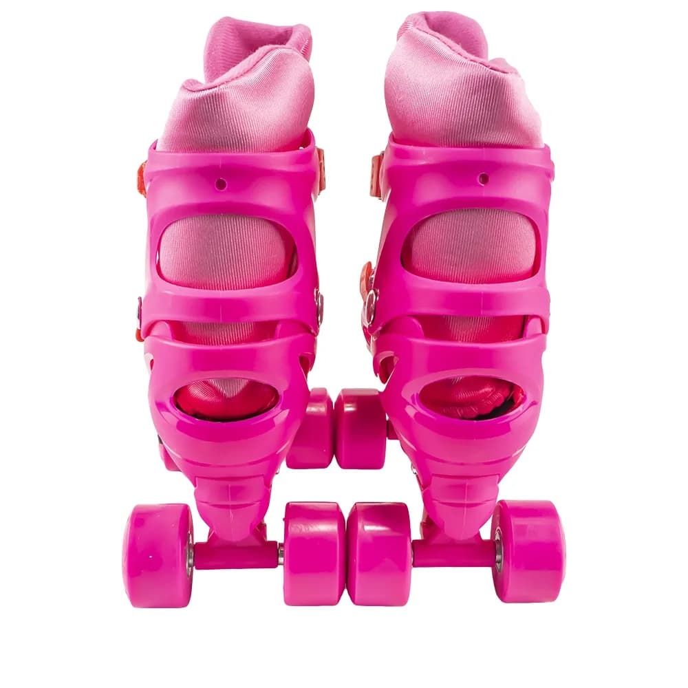 Set patine cu rotile+casca+cotiere+genunchiere, L (39-43) — miniatură