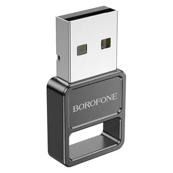 ADAPTOARE Bluetooth Borofone, "DH8" conectare prin USB 2.0, distanta 10 m (pana la), Bluetooth v5.1, antena interna, "6941991109652" — miniatură