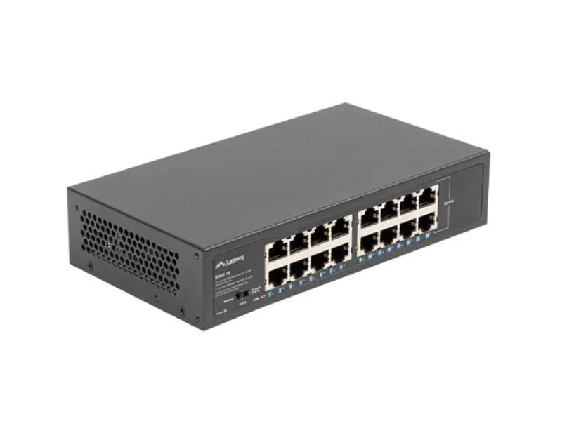 Switch  RSGE-16 16x 1 Gb, Gigabit Ethernet, fara management, rack 10"/19"