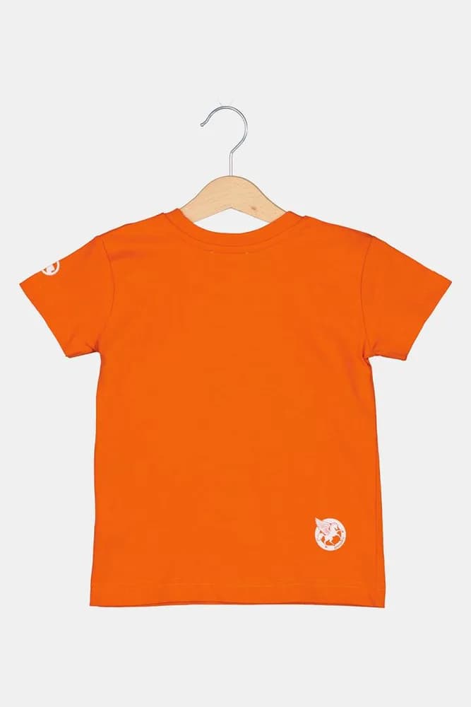 TRICOU CERB FAMILIE COPII ORANGE-12