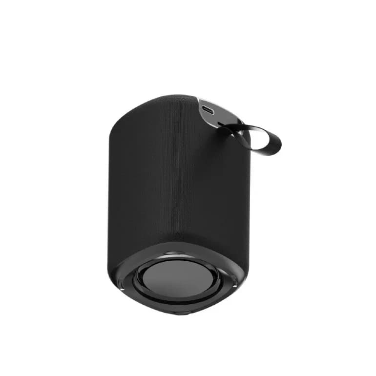 BOXE GEMBIRD portabile bluetooth, RMS: 5W, baterie 800mAh, microSD, FM-radio, LED light, BT v5.3, 76x76x115mm, 350 grame, black, "SPK-BT-LED-08S" — miniatură