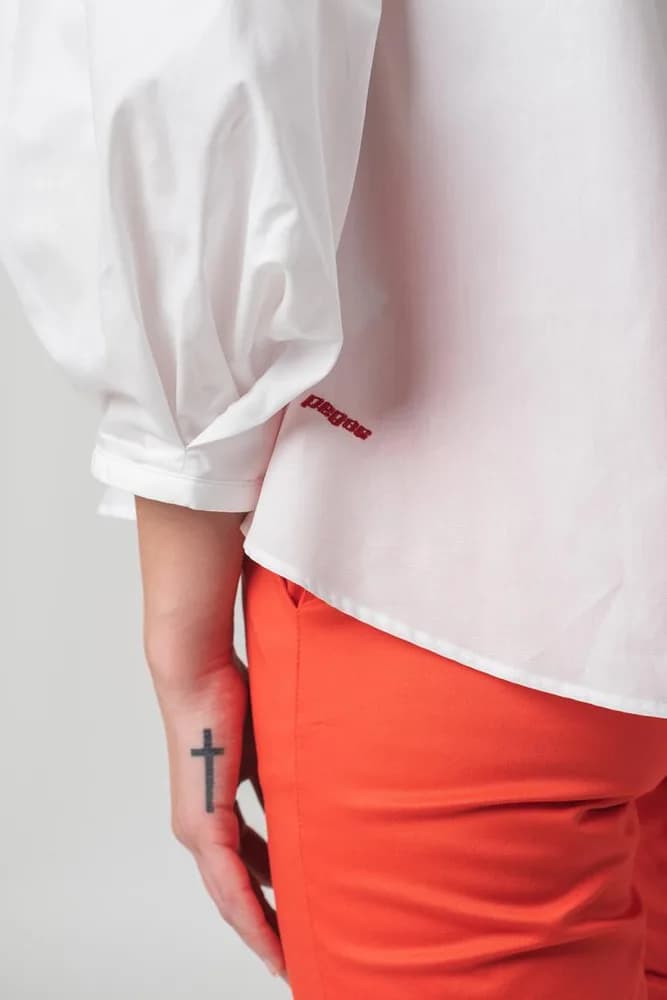 CAMASA CASUAL FEMEI WHITE S — miniatură