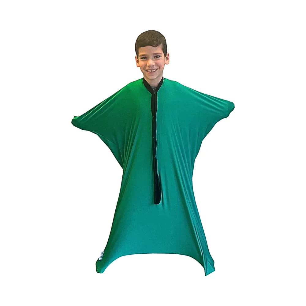 Sac senzorial pentru corp, verde – Mediu — miniatură