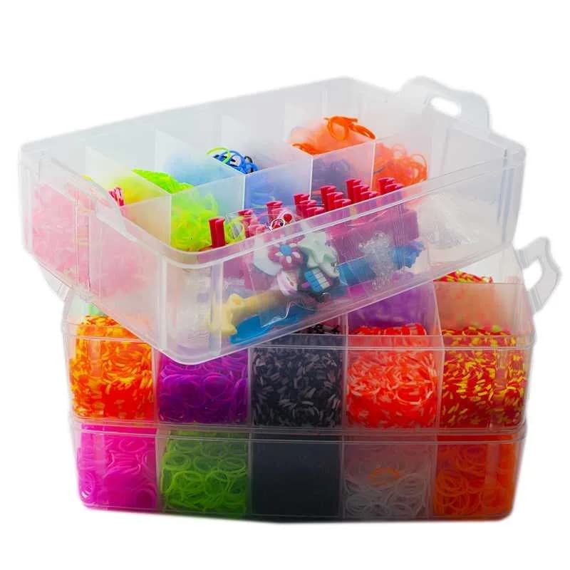 Set creativ elastice, 9000 piese — miniatură