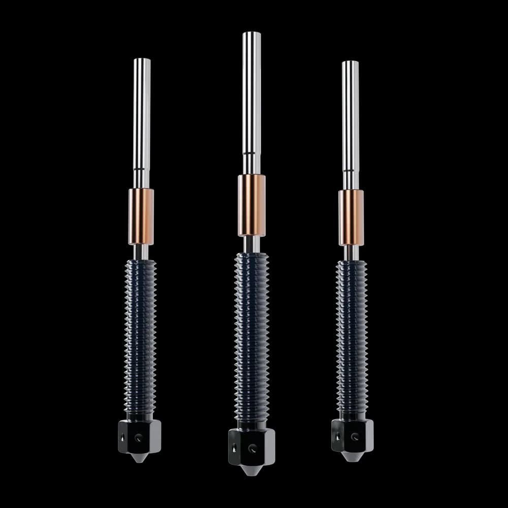Accesoriu imprimantă 3D E3D High Flow ObXidian K2 Plus Nozzles (CR-K2-NOZ-HF-OBX-  0600-AS) — miniatură