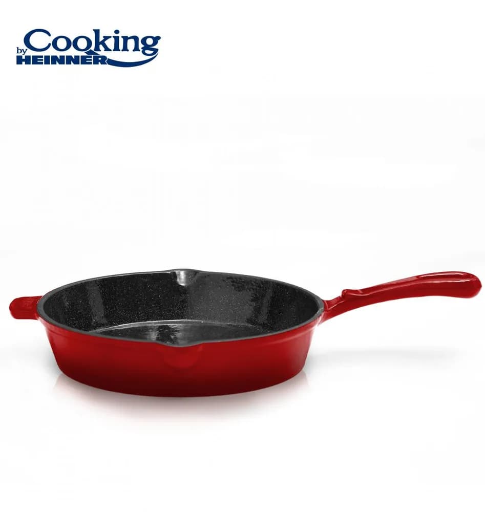 TIGAIE FONTA EMAILATA 26x5CM, RED LINE, COOKING BY HEINNER — miniatură