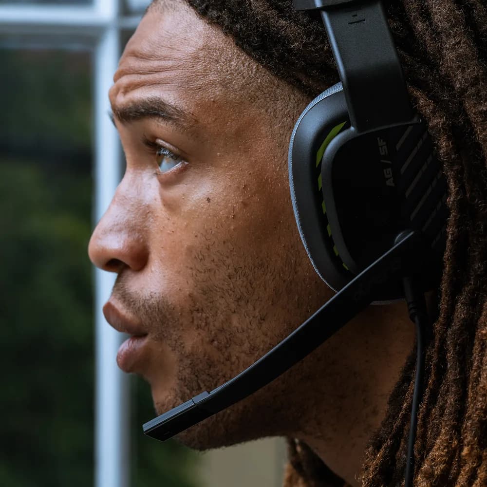 LOGITECH Astro Gaming A10 Gen 2 Headset full size wired 3.5 mm jack black "939-002047" — miniatură