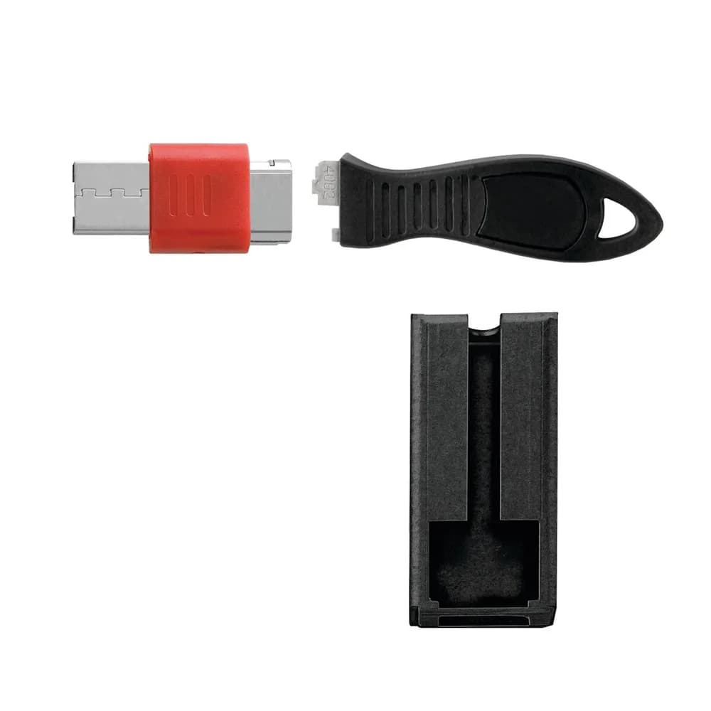 CONECTOR securitate KENSINGTON pt. portul USB, previne transferul de date neautorizat prin porturi USB, "K67915WW"