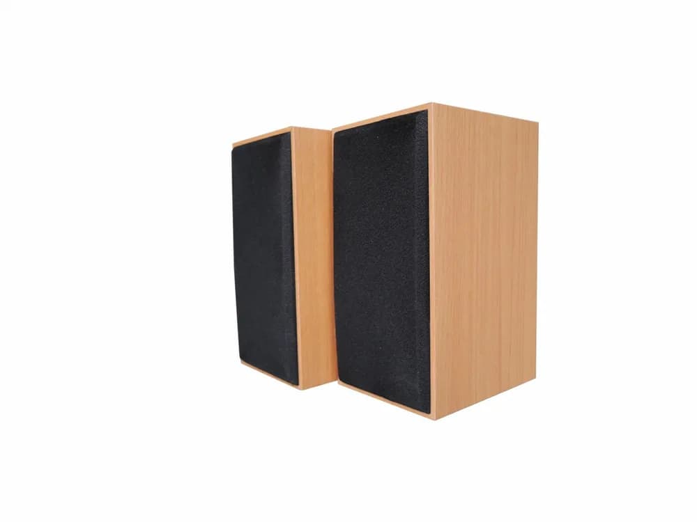 Boxa Serioux, 2.0 SoundBoost 2000C, 6W, frecvența raspuns: 100Hz- 18KHZ,raport semnal/zgomot: 70 dB, conexiune: jack 3,5 mm, alimentare: USB 5V1A, carcasă din lemn — miniatură