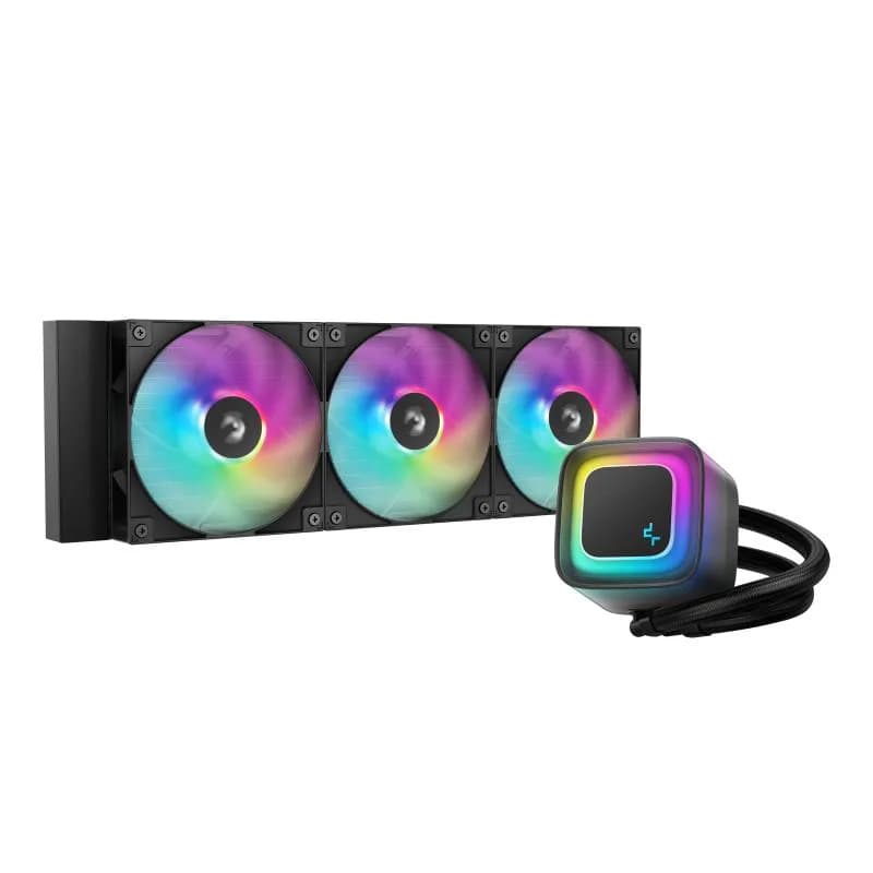 Cooler Procesor DEEPCOOL LE360 V2, Lichid, 12 cm, 3 ventilatoare, aRGB