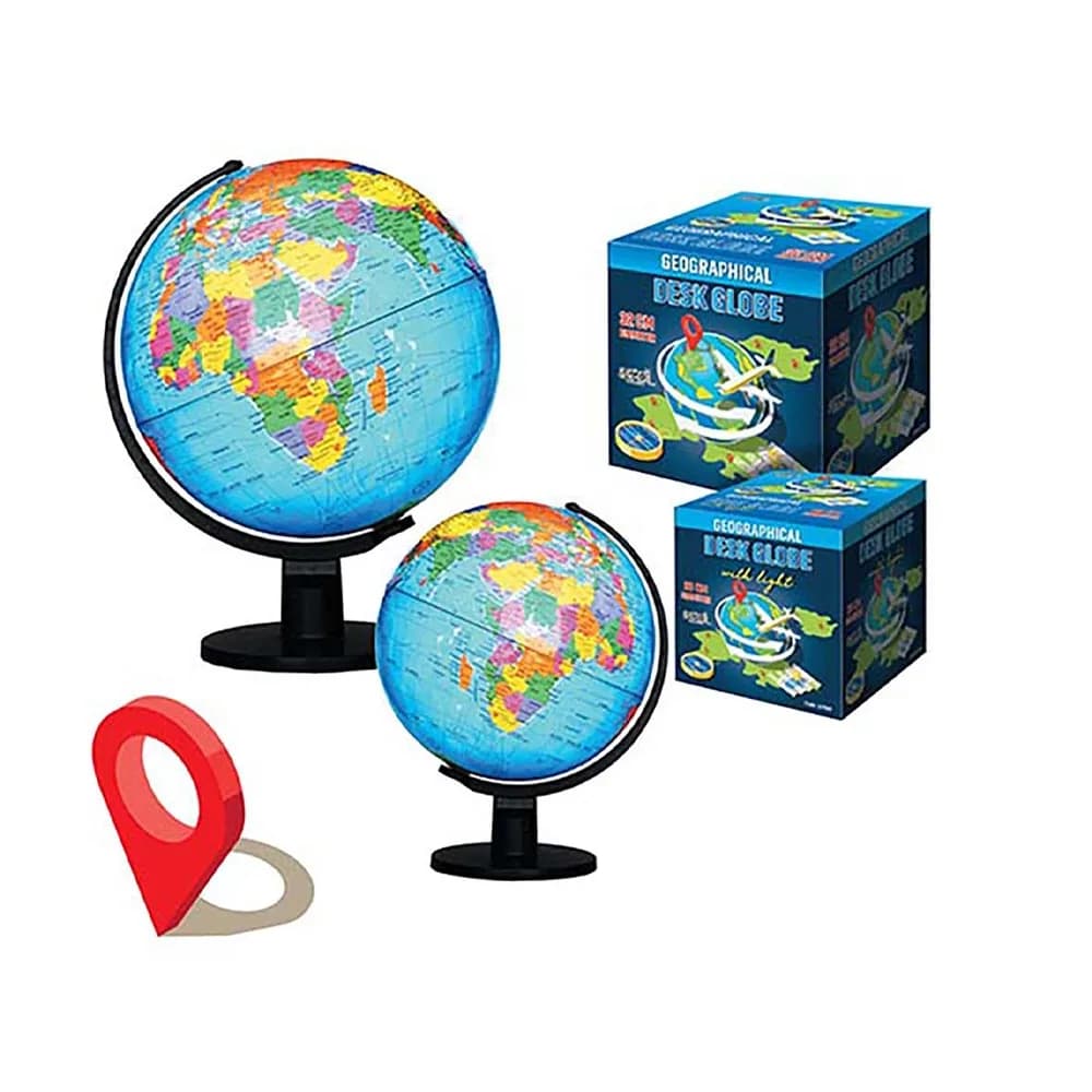 Glob pamantesc, 25 cm, PVC - S-COOL — miniatură