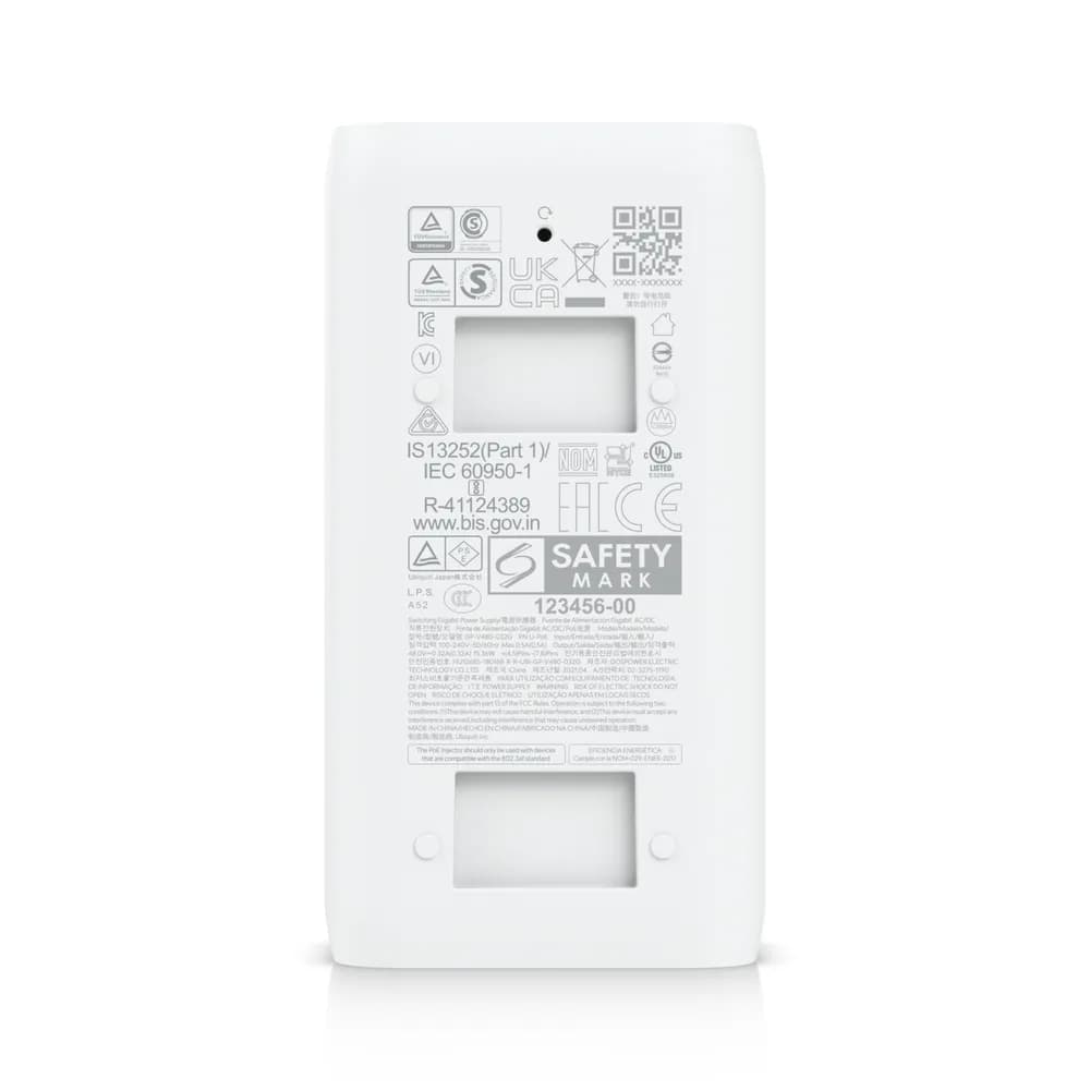 UBIQUITI POE ADAPTER U-PoE, 15W, 48V, 0.32A "U-POE-EU" — miniatură