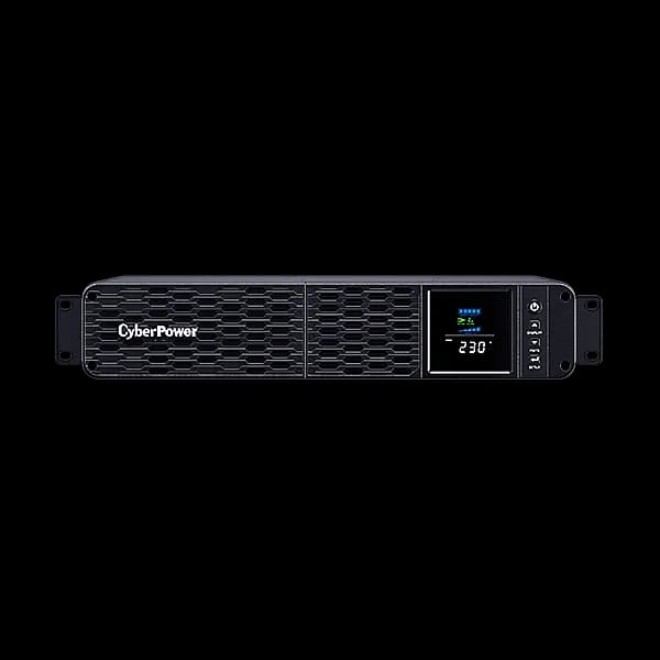 UPS CYBER POWER Line Int. cu Sinusoida Pura,rack 2U,2000VA/ 1200W AVR,8xIEC,LCD,2x 12V/9Ah,Backup 2-9min,incarc.8h,USB,RS232,RJ45,slot SNMP,GreenP,seria CP "CP2000EIPFCRM2U"