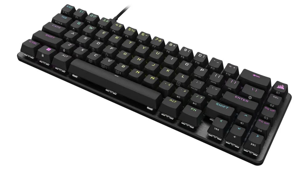 Tastatura Mecanica Gaming CORSAIR K65 PRO MINI, RGB, USB, negru — miniatură