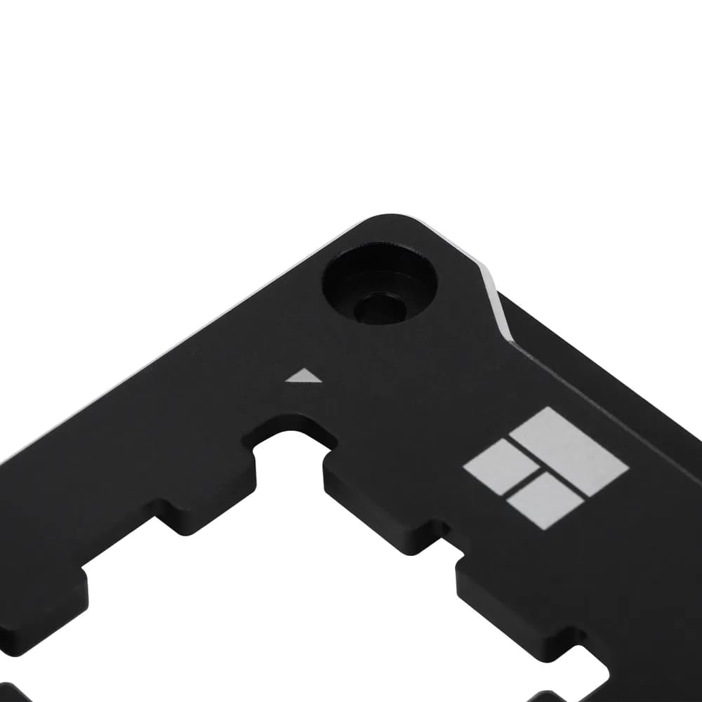 Contact Frame Thermalright "AM5 Secure Frame Black", compatibil skt. AMD AM5, aluminiu, negru, 75x56x7.5mm, include surubelnita L + pasta TF7 2g, "AM5 Secure Frame Black" — miniatură