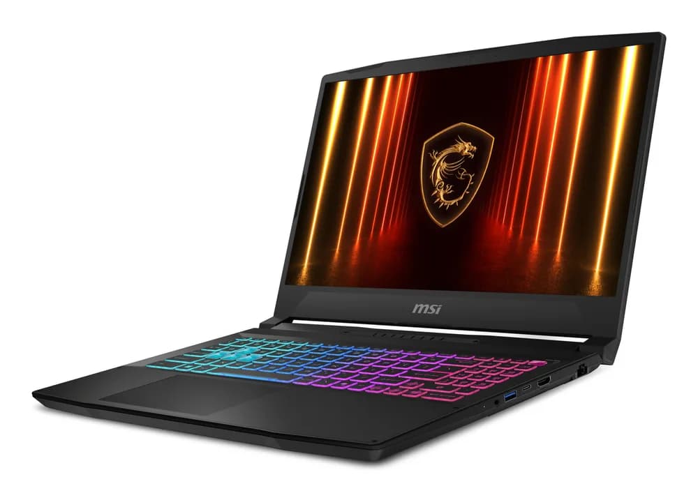 Laptop MSI 15.6 Katana 15 HX B14WGK, QHD 165Hz, Intel Core i7-14650HX, 16GB DDR5, 512GB SSD, GeForce RTX 5070 8GB, Black "9S7-1587C1-263" — miniatură