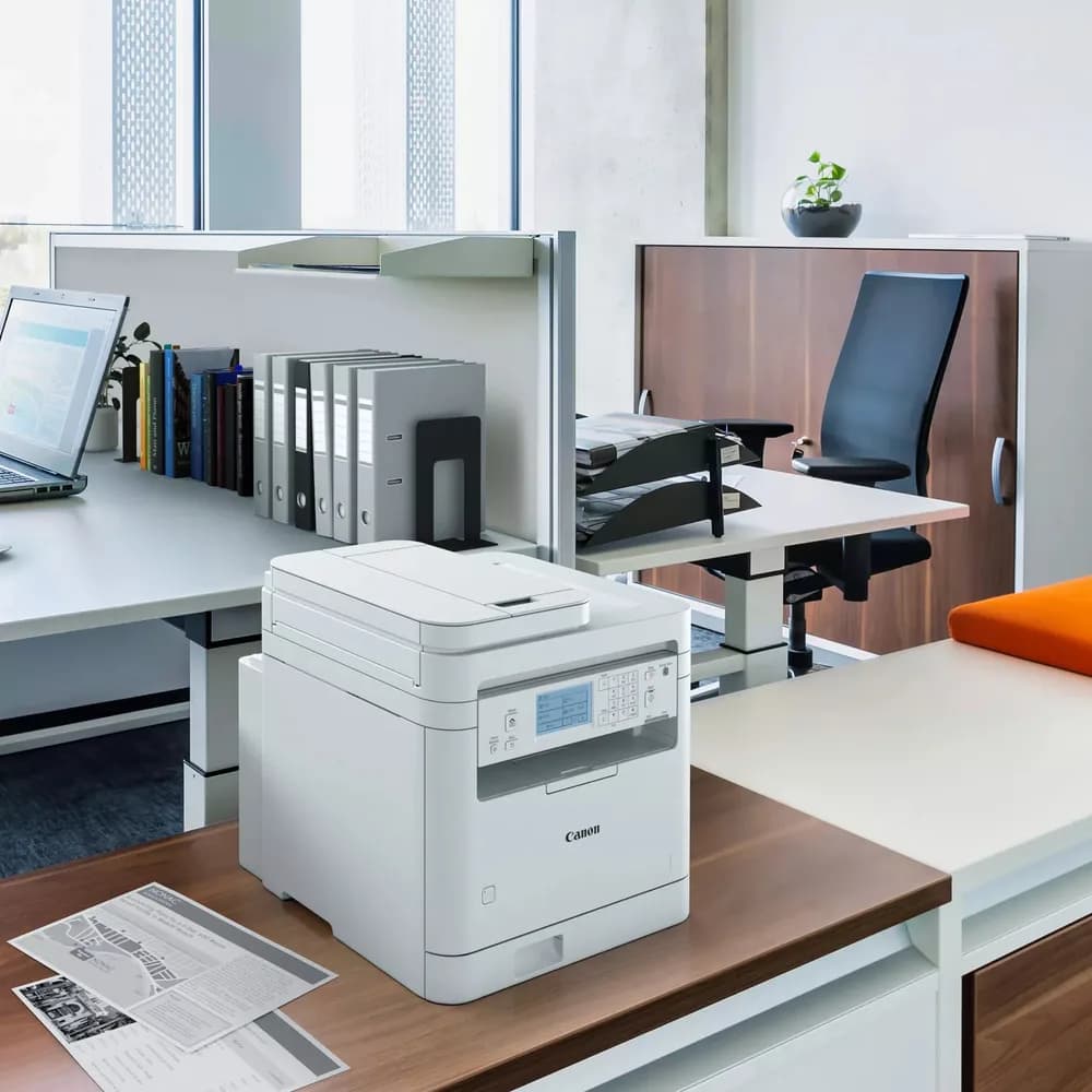 Multifunctional laser Mono Canon MF287DW, A4, Functii: Impr.|Scan.|Cop.|Fax, Viteza de Printare Monocrom: 33ppm, Conectiv:USB|Ret|WiFi, Duplex:Da, ADF:ADF "6354C009AA" — miniatură