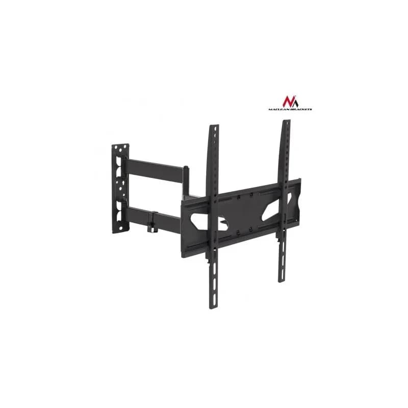 Suport TV universal, 26"-55", 30 kg, adaptat si pentru montarea ecranelor curbate, Negru, Maclean MC-711N "MC-711"