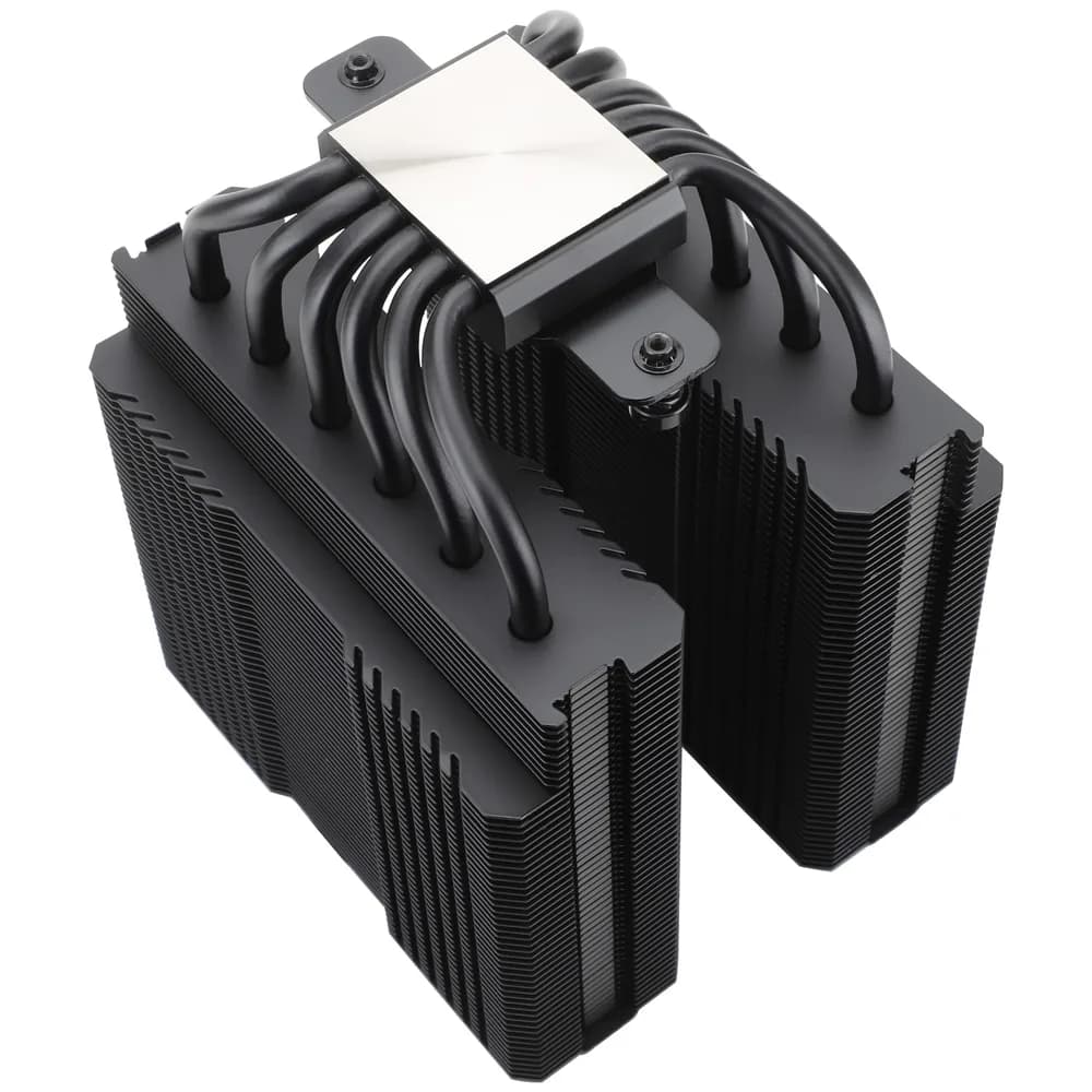 COOLER Thermalright "Peerless Assassin 120 Black" skt. Intel si AMD, racire cu aer, dual tower, vent. 2x120mm, 1550 rpm, 6 heatpipes, inaltime 157mm, fara LED, negru,"Peerless Assassin 120 Black" — miniatură