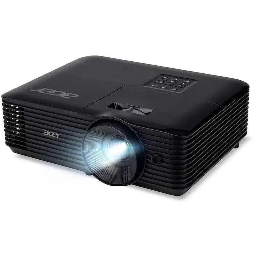 Videoproiector Acer X139, WXGA 1280*800, up to WUXGA 1920*1200, 4.800 lumeni, 16:10/ 16:9/ 4:3, 20.000:1, zoom optic 1.1x, distanta maxima proiectie 10 m, dimensiune maxima imagine 300'', boxa 3W, lampa 5.000/ 20.000 ore, 29 dB,2.4 kg, D-sub, composite video, 2* HDMI, PC audio in/ out, DC Out — miniatură