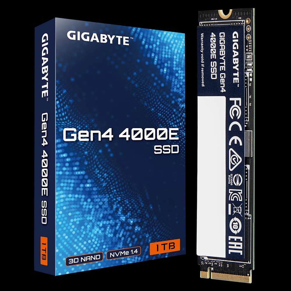 GIGABYTE Gen4 4000E SSD 1TB "G440E1TB" — miniatură