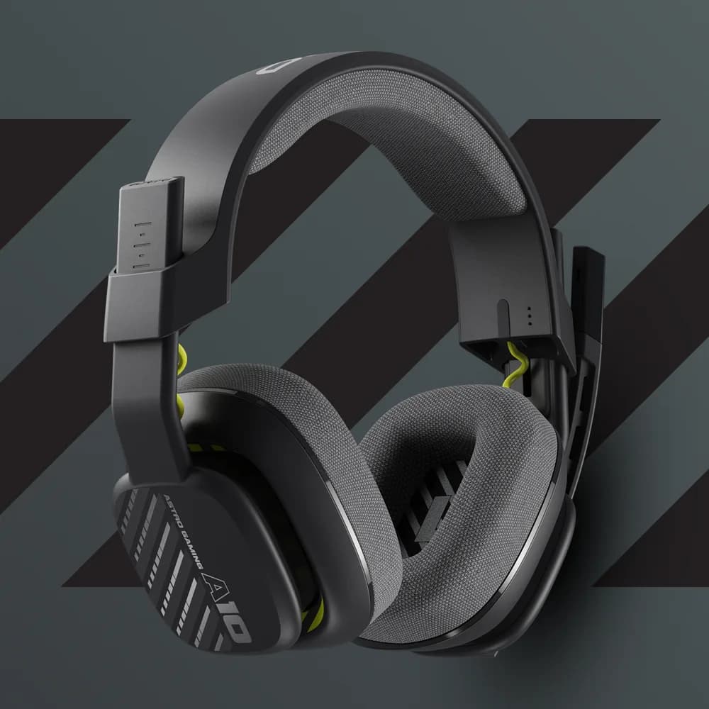 LOGITECH Astro Gaming A10 Gen 2 Headset full size wired 3.5 mm jack black "939-002047" — miniatură