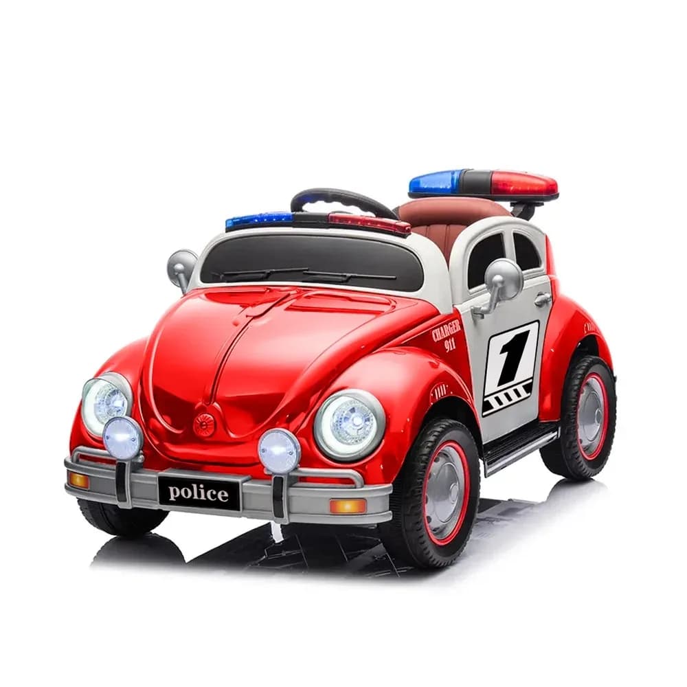 Masina politie cu acumulator, 2 motoare, 12V — miniatură