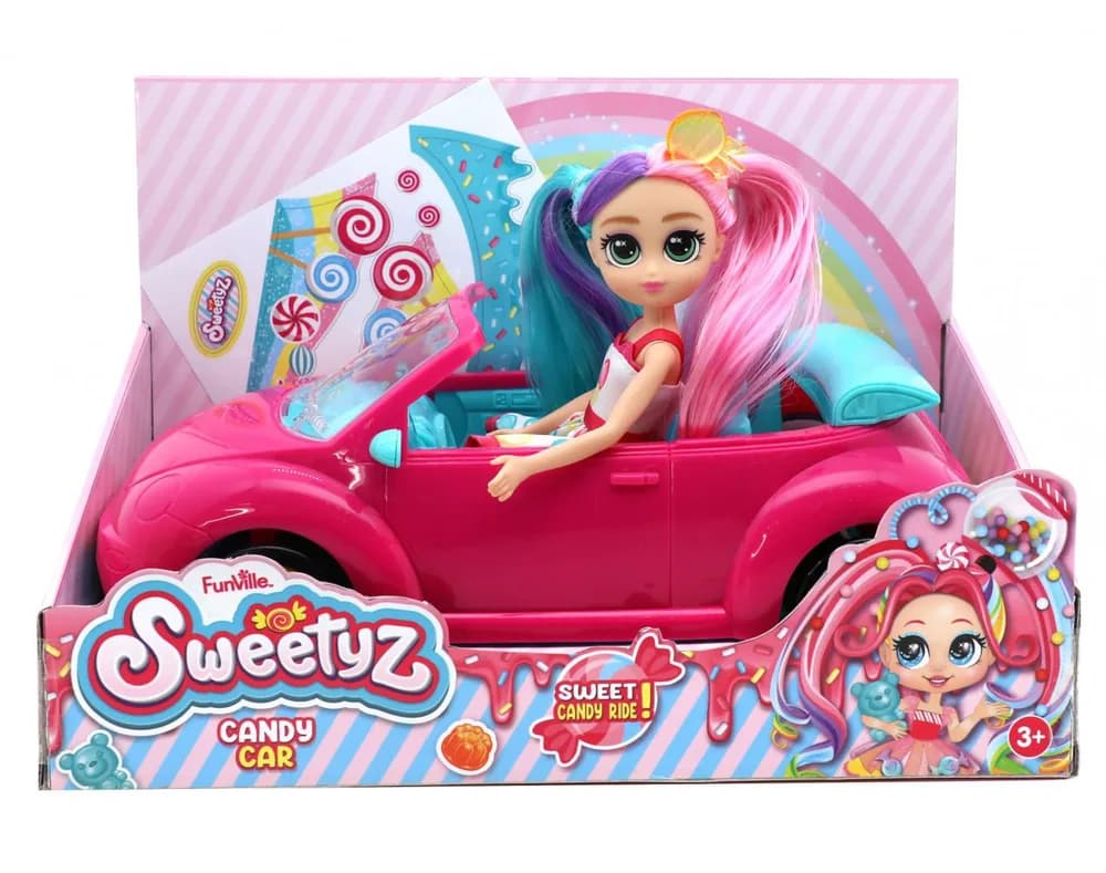 MASINA DECAPOTABILA SI PAPUSA, SWEETYZ — miniatură