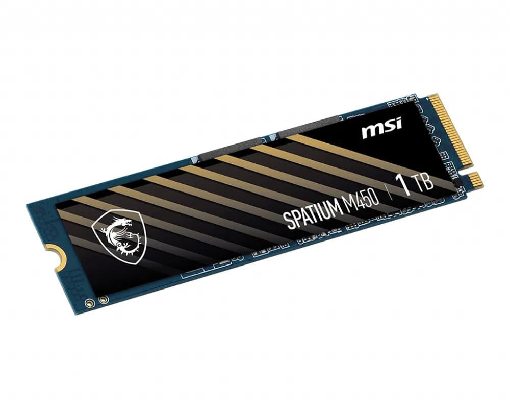 SSD MSI SPATIUM M450 PCIe 4.0 NVMe M.2 1TB V1 "SPATIUM M450 PCIe 4.0 NVMe M.2 1TB V1" — miniatură