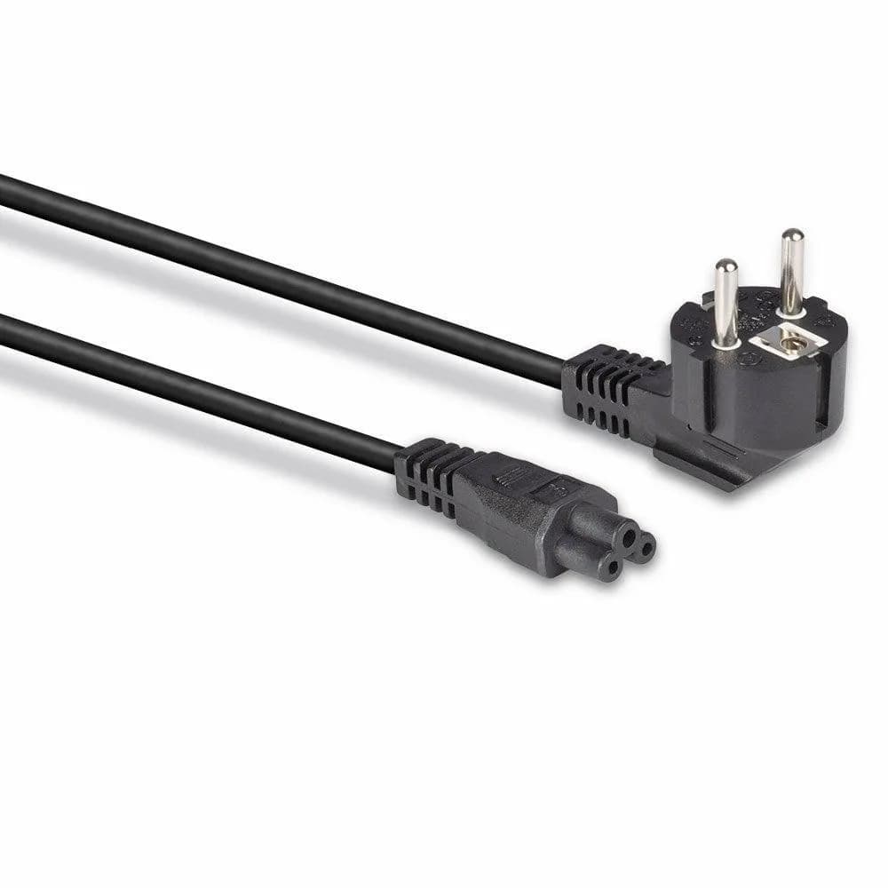 Cablu alimentare Lindy, conector A: Schuko, conector B: IEC C5C5, lungime cablu 2m, material PVC si PBT, material conductor: cupru, dimensiuni A: 36.5x71x36.5mm (1.44x2.8x1.44in), B: 22.8x64x15mm (0.9x2.52x0.59in), negru — miniatură