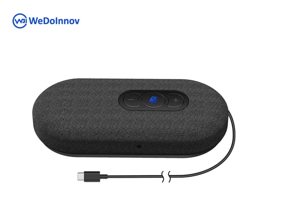 Speakerphone portabil POD6, captare voce 3m, difuzor incorporat