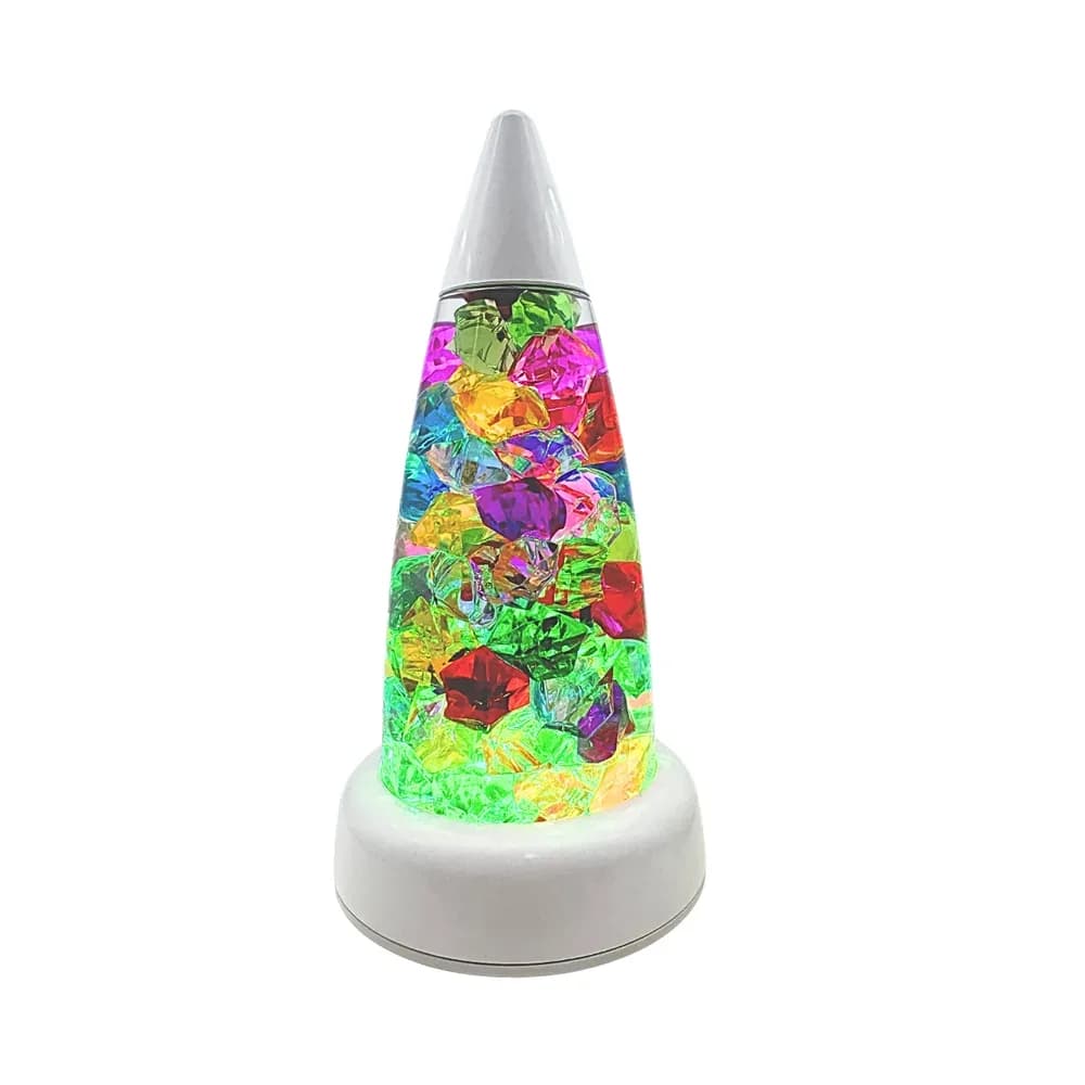 Lampă LED cu cristale — miniatură