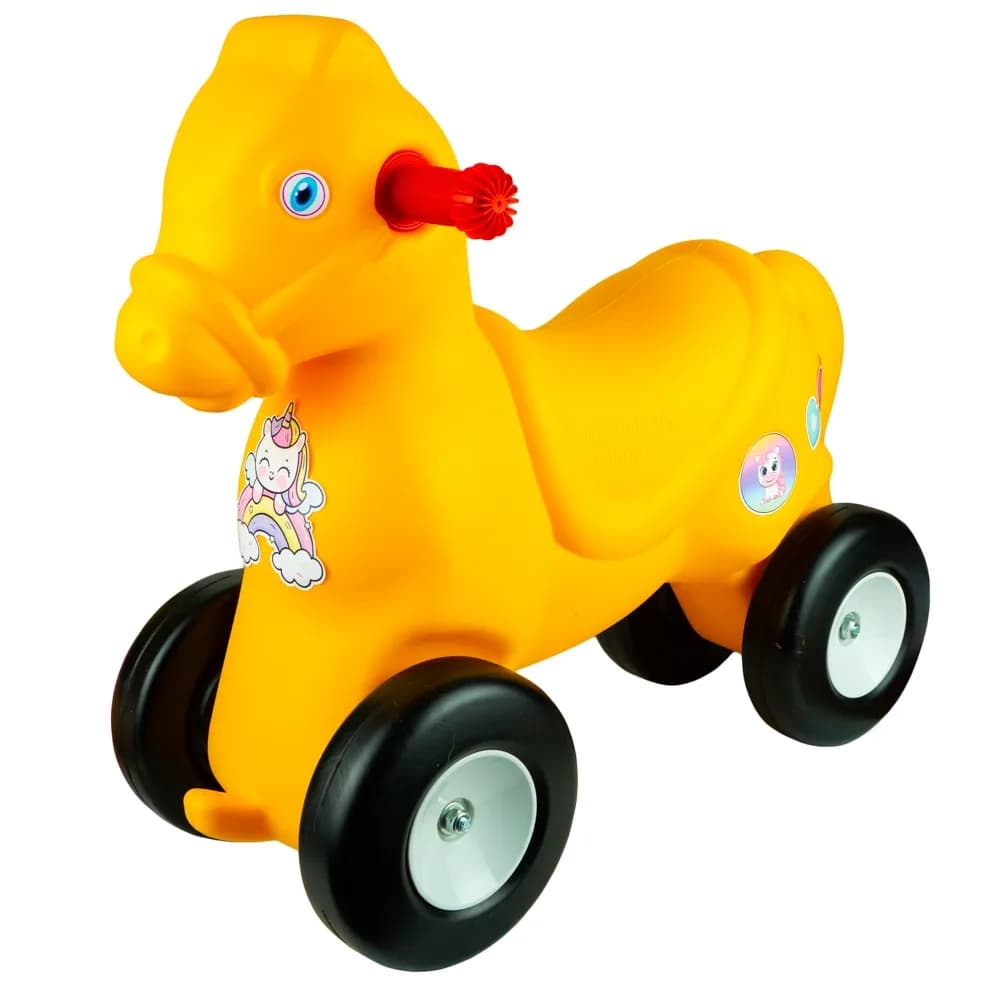 Calut balansoar 2 in 1, galben - ROBENTOYS — miniatură