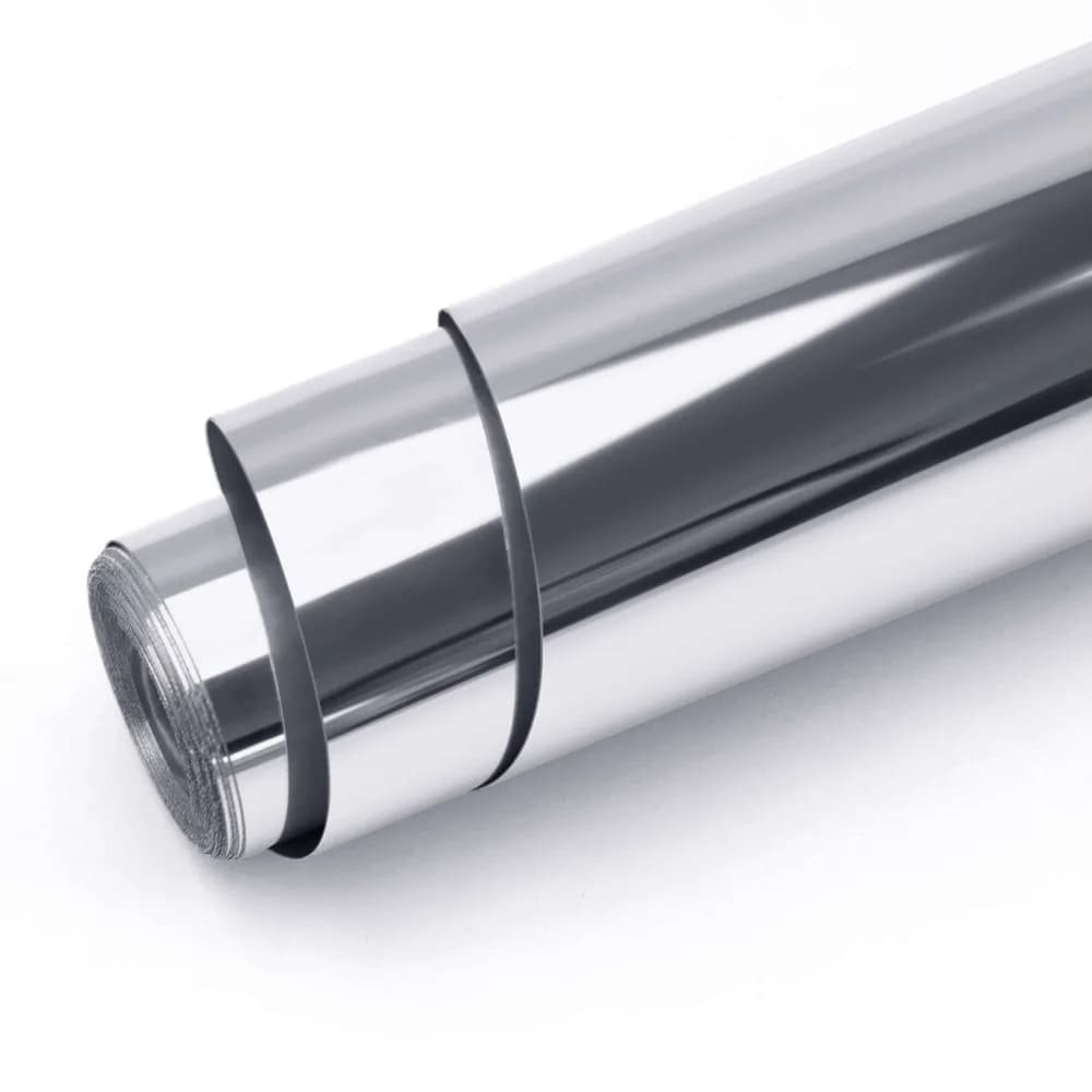 Accesoriu gravator laser LOKLiK Permanent Adhesive Vinyl Mirror Metallic (SG-JST-0418-US-L-B2B) — miniatură