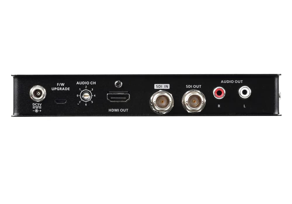 Adaptor video ATEN, cablu or adaptor video, SDI la HDMI (M), 4K DCI (4096x2160) la 60Hz, "VC486-AT-G" — miniatură