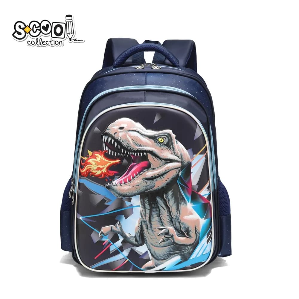 Ghiozdan 3D, 41x31x24 cm, T-REX - S-COOL