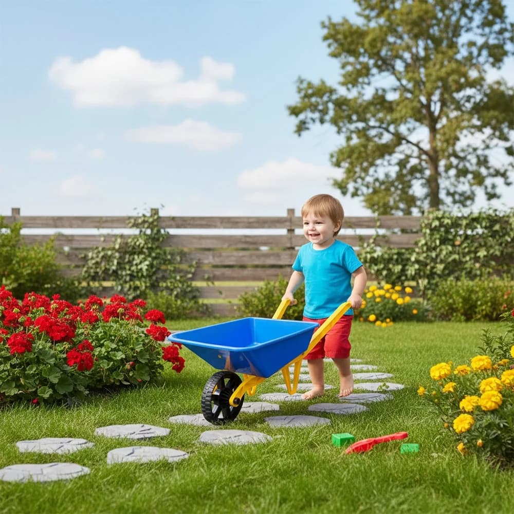 Roaba plastic, albastra - ROBENTOYS — miniatură