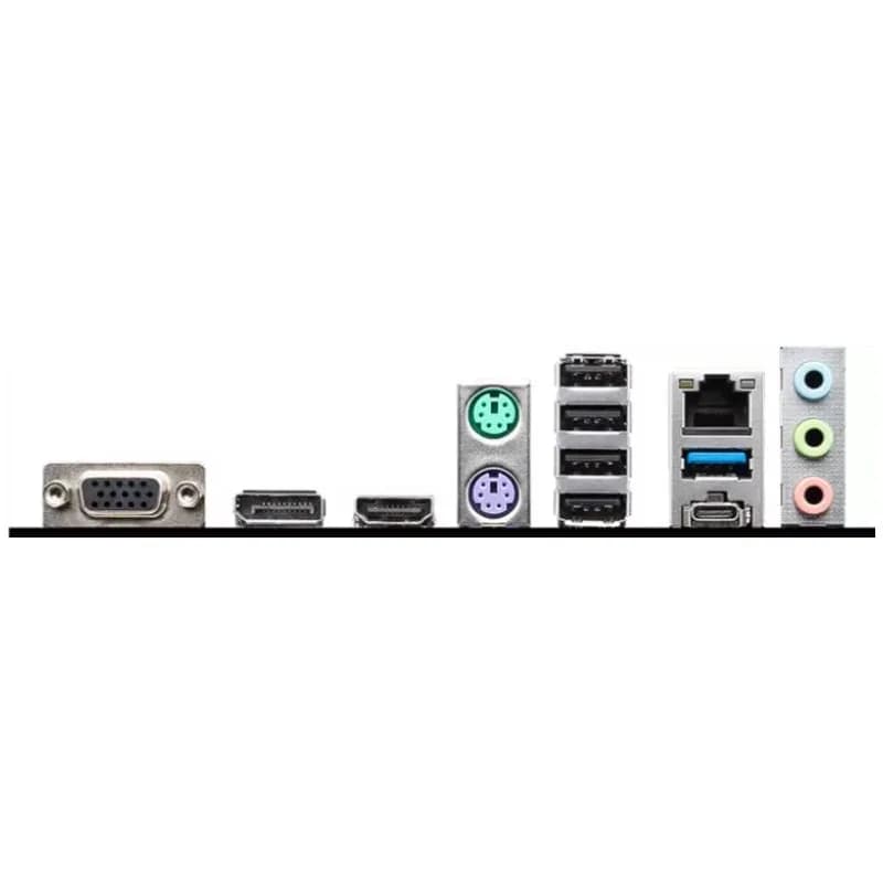 MSI PRO B760M-P, mATX, LGA 1700, DDR5 6800, 1x PCIe x16 slots, 2x M.2 slots, 1x HDMI, 1x DP, 1x VGA, 1x USB 3.2 Gen 2 Type-C, 1x USB 3.2 Gen 1, 4x USB 2.0, 7.1, 1Gbps LAN, 3Y "PRO_B760M-P" — miniatură