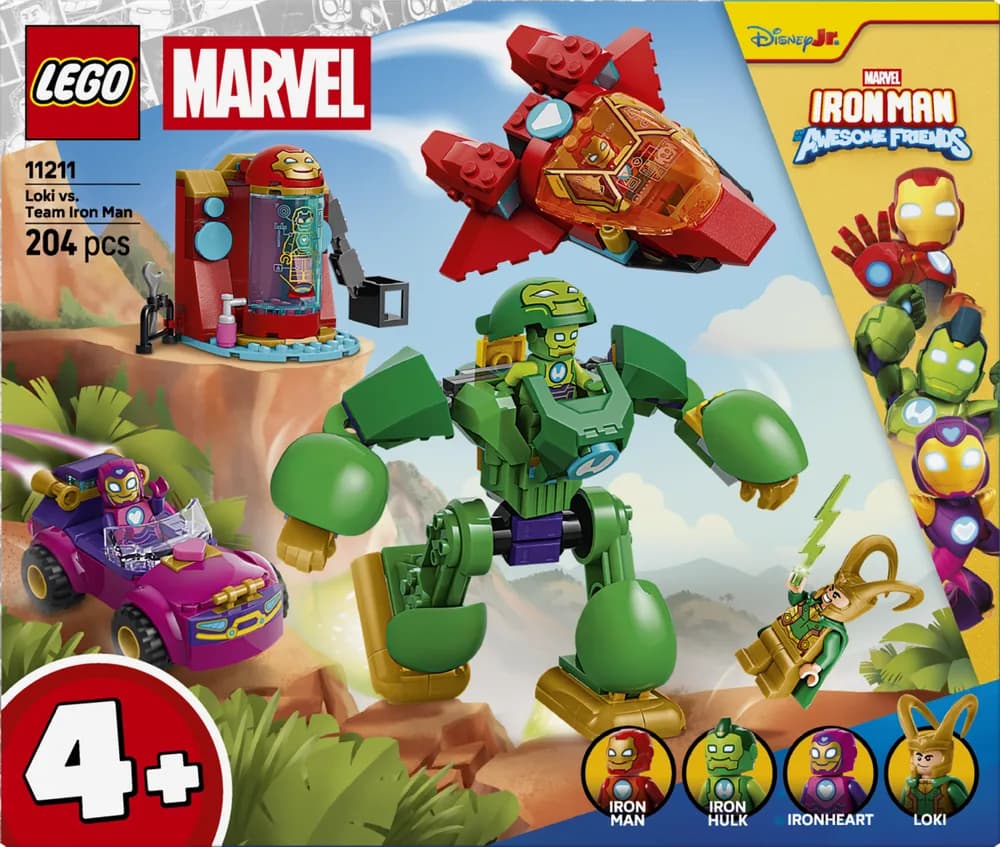LOKI VS ECHIPA LUI IRON MAN LEGO11211 — miniatură