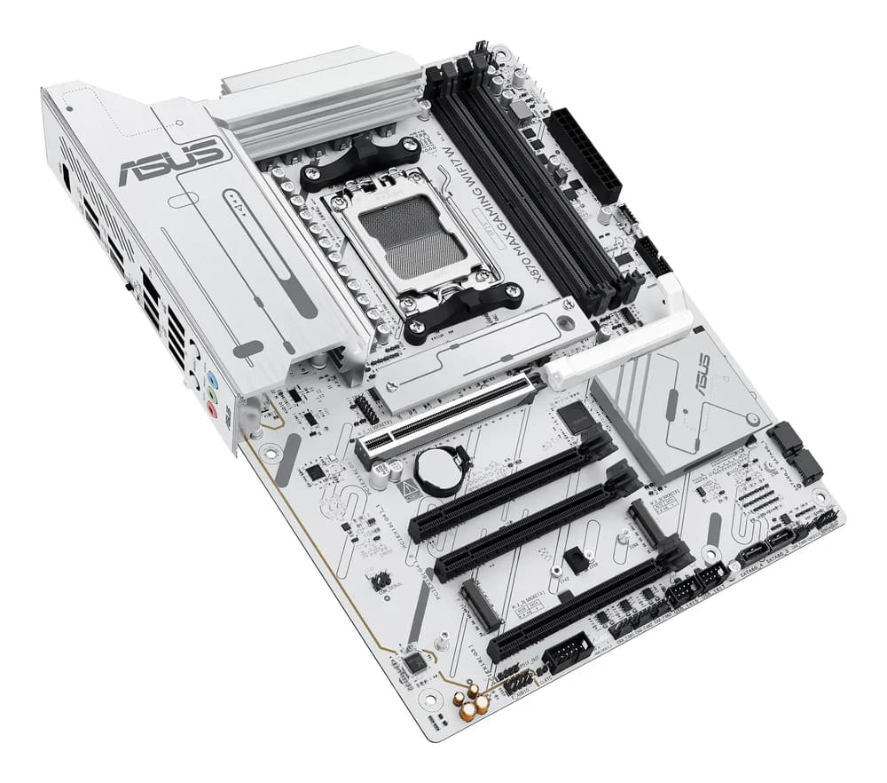 Placa de baza ASUS X870 MAX GAMING WIFI7 W, AMD X870, AM5, ATX, DDR5 "90MB1LZ0-M0EAY0" — miniatură