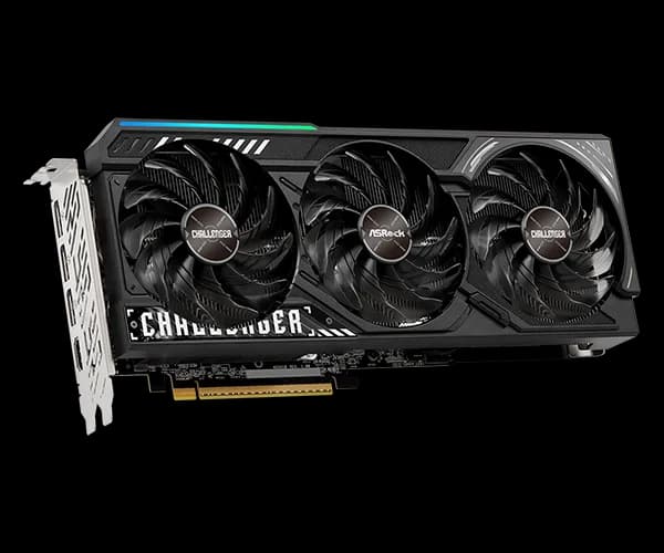 Placa video Asrock "Radeon RX 9070 XT Challenger", 16GB GDDR6, 256 bit, PCI Express 5.0 x16, 3 x DisplayPort 2.1a, HDMI 2.b1, racire activa 3 x fan, PSU recomandat 750W, "RX9070XT CL 16G" — miniatură