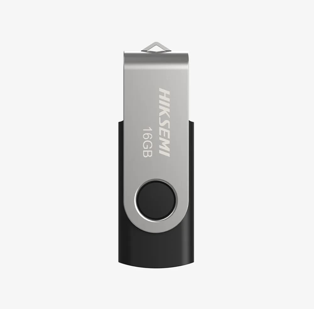 MEMORIE USB 2.0 HIKSEMI 8 GB, capac metalic, carcasa plastic, negru, "HS-USB-M200S/8G"