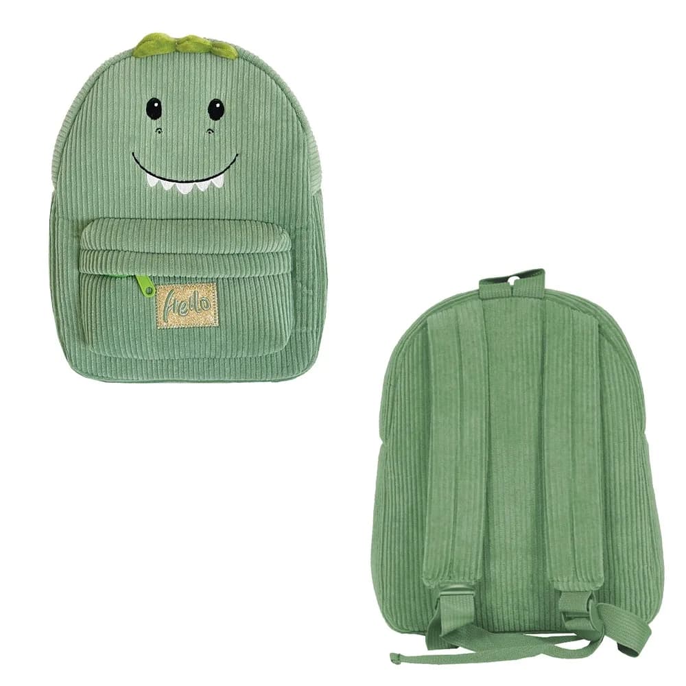 Ghiozdan gradinita Baby Animals, 23x8x28 cm, DINOSAUR - S-COOL — miniatură